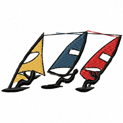 Boats Embroidery Design 5 Boats Embroidery Design 5